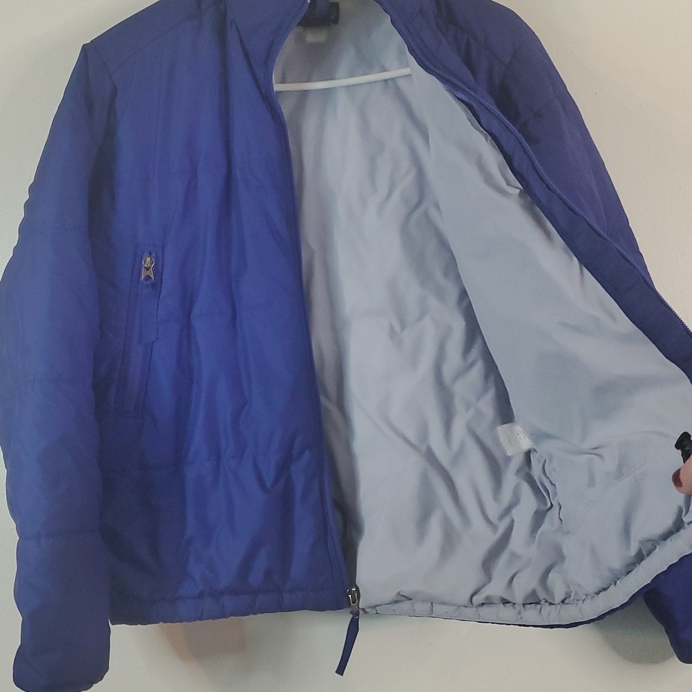 Patagonia Puffer Coat Size XS Womens Vintage Lobelia Solid - Picture 7 of 13